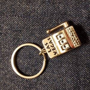 Key ring Key chain Las Vegas Bag Charm Slot Machine